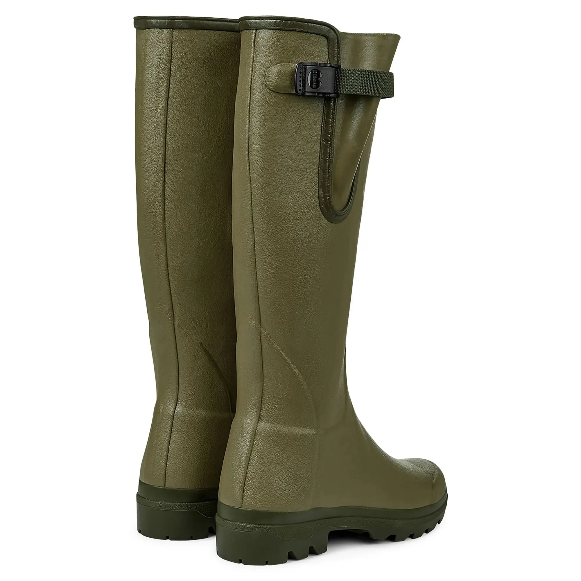 LE CHAMEAU Vierzon Boots - Ladies Jersey Lined - Iconic Green