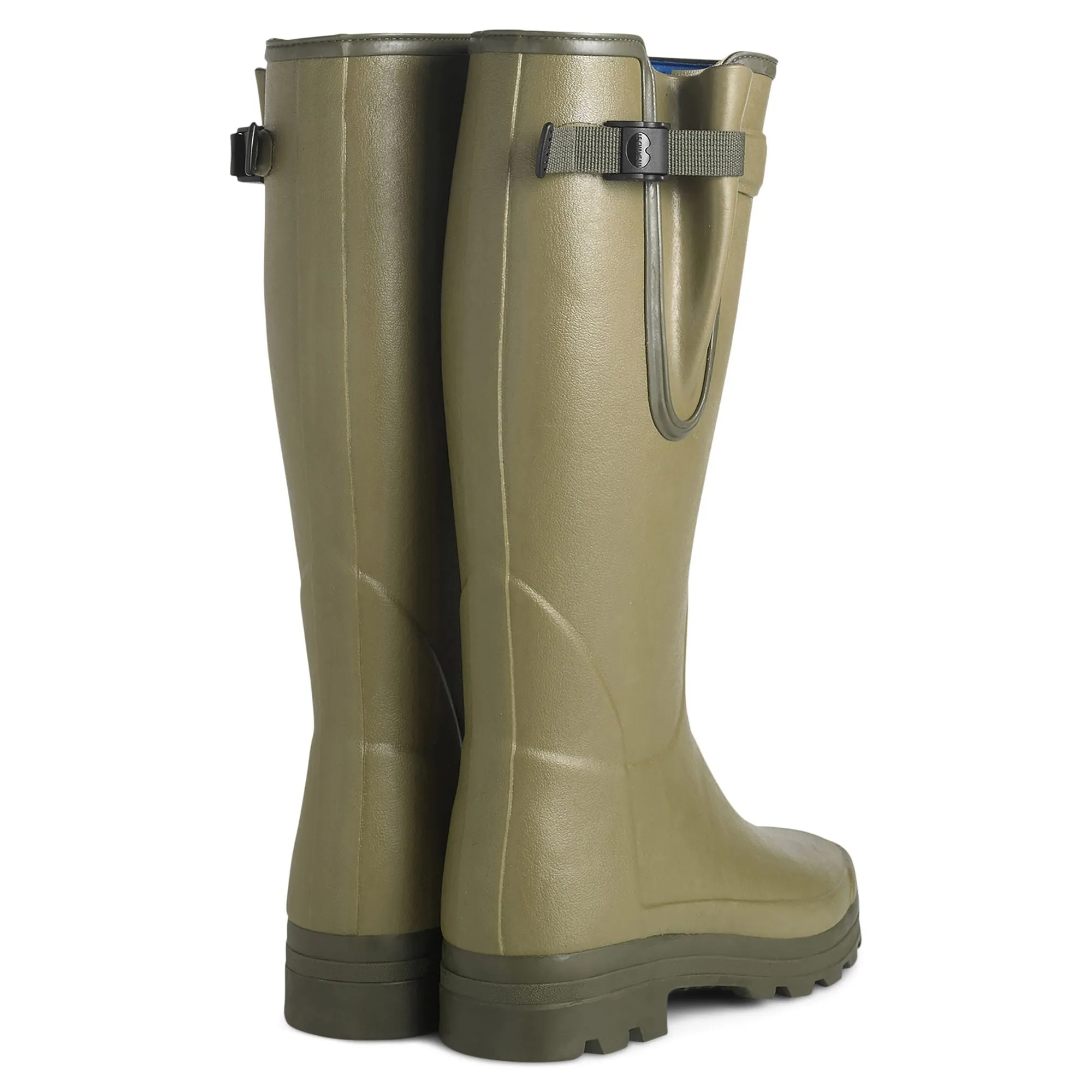 LE CHAMEAU Vierzonord Plus Cold Weather Boots - Mens Neoprene Lined - Iconic Green