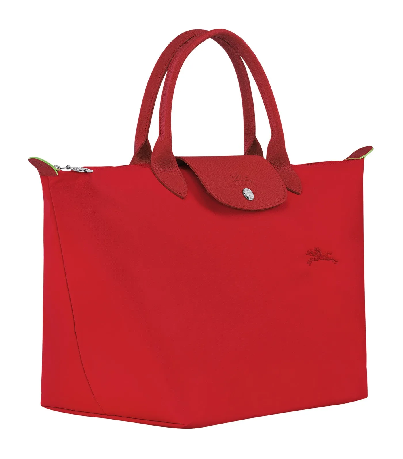 Le Pliage Green Handbag M Tomato