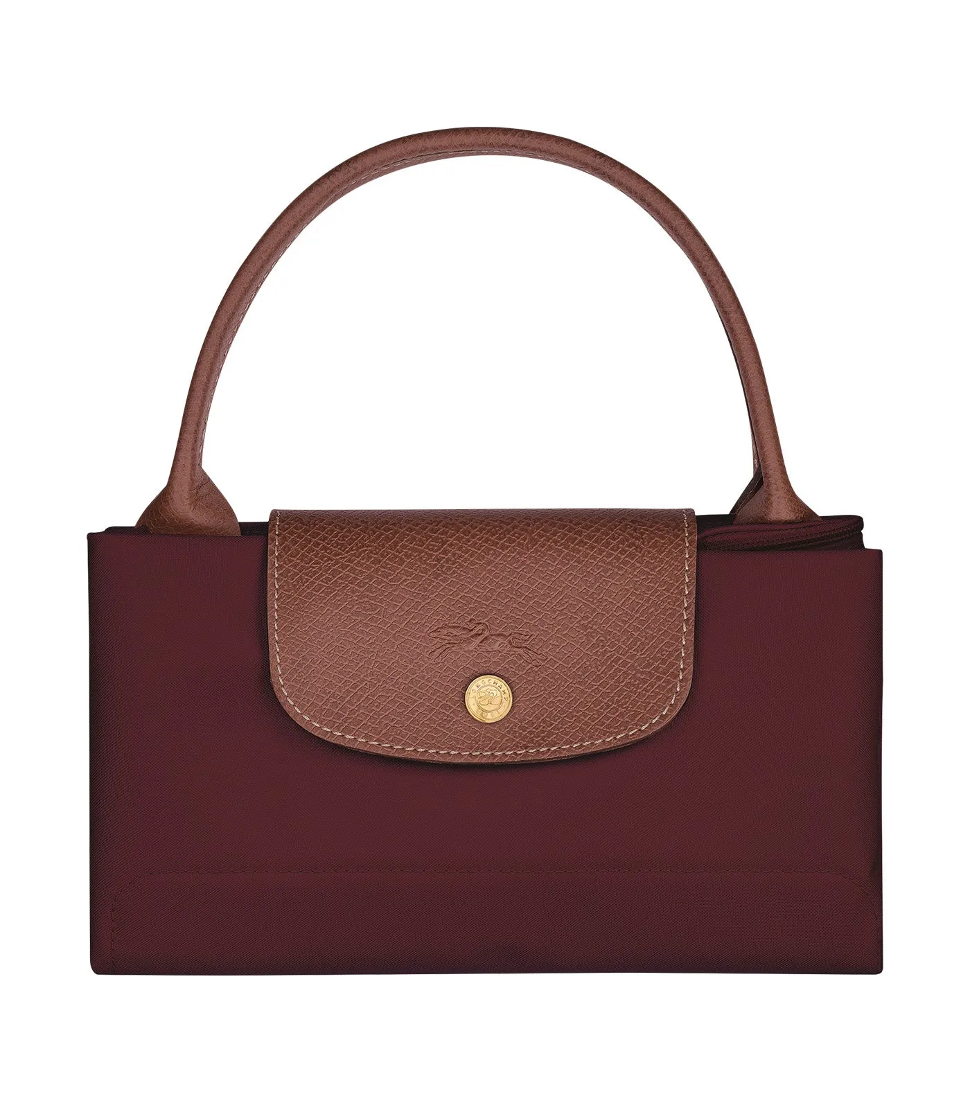 Le Pliage Original Handbag M Burgundy