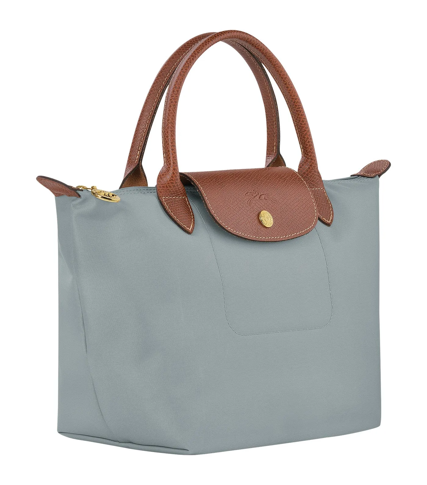 Le Pliage Original Handbag S Steel