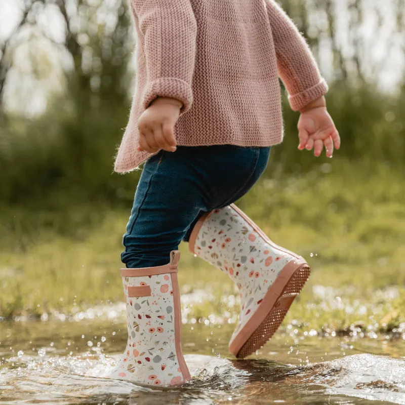 Little Dutch Rain Boots - Flowers & Butterflies wellies