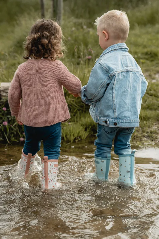 Little Dutch Rain Boots - Flowers & Butterflies wellies