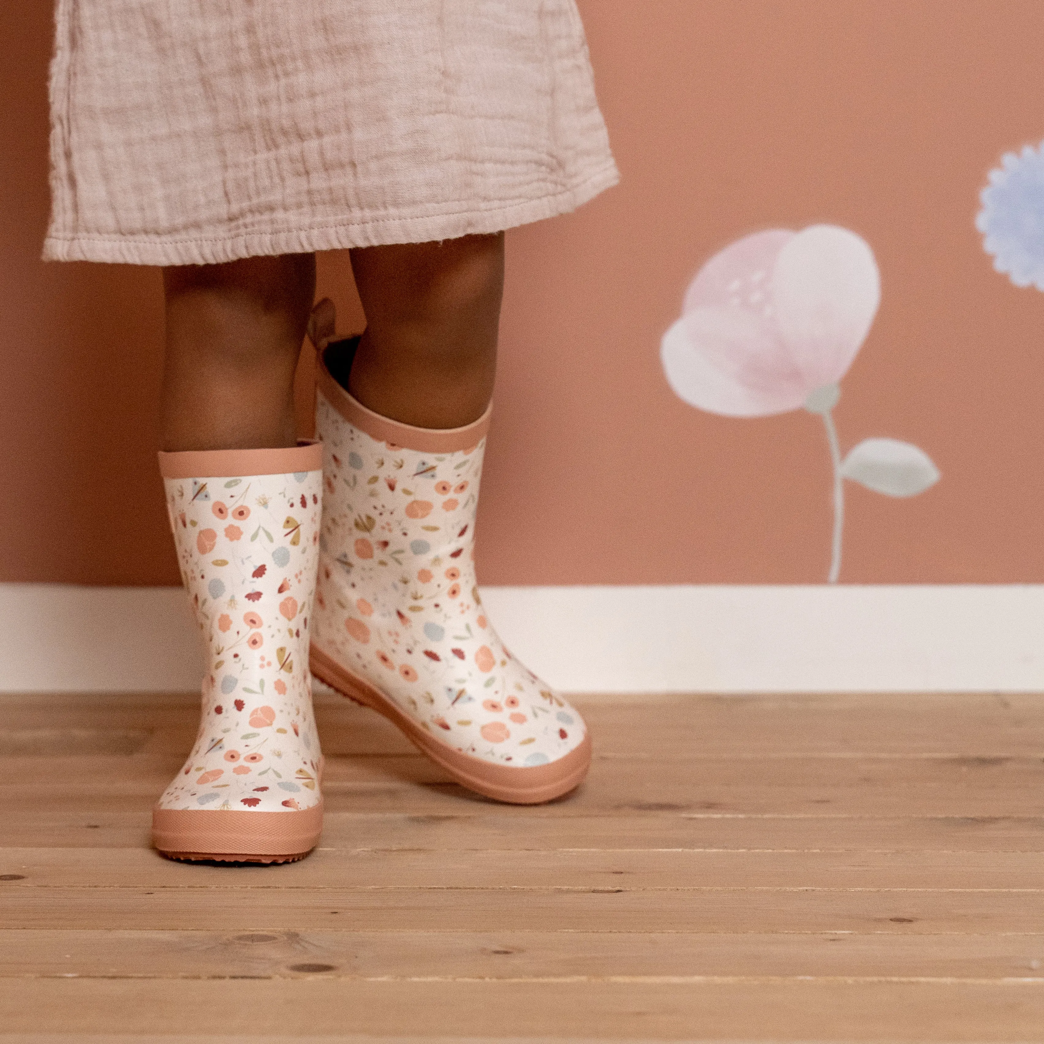 Little Dutch Rain Boots - Flowers & Butterflies wellies