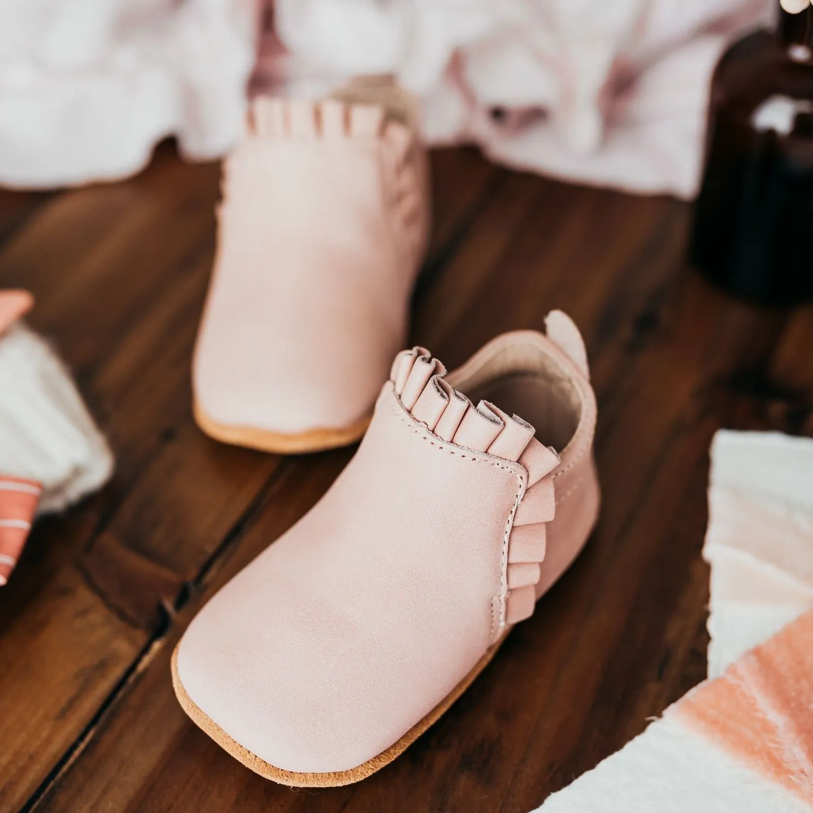 Little Love Bug Blush Mila {Premium Leather}