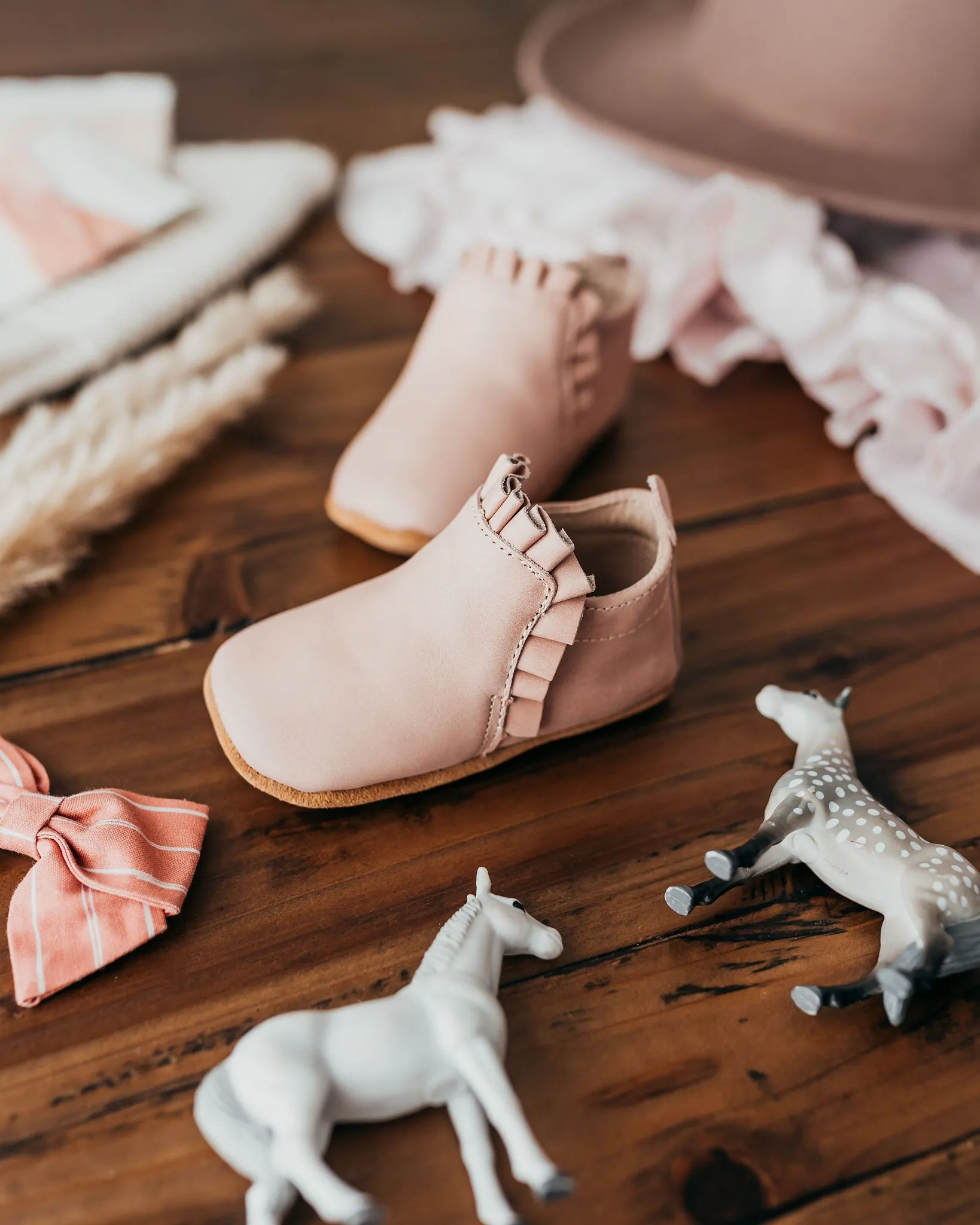 Little Love Bug Blush Mila {Premium Leather}