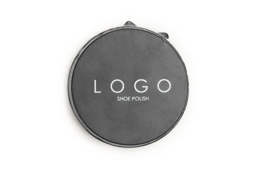 LOGO SHOE POLISH BLACK