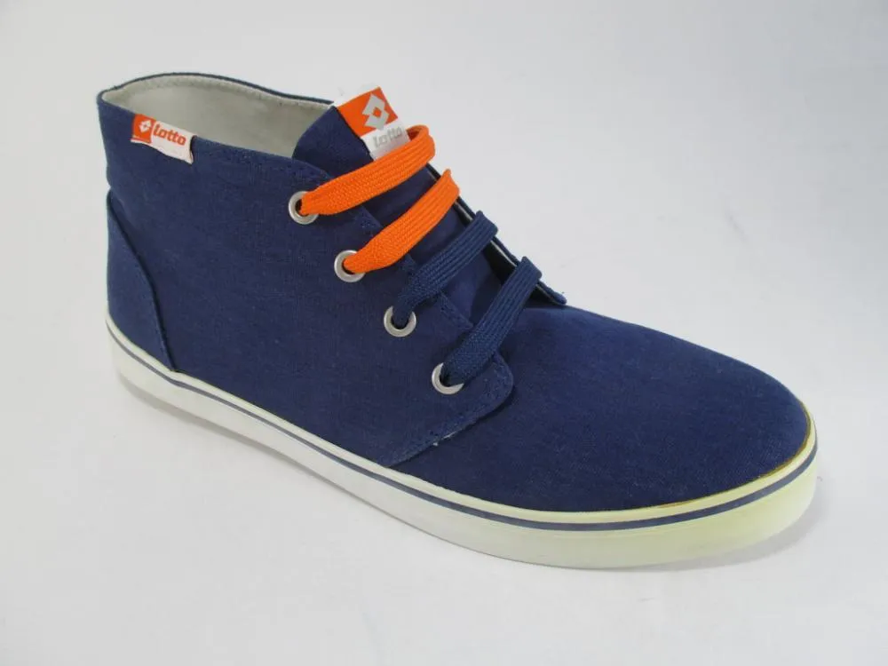 Lotto scarpa sneakers da uomo 80 S Mid R6346 blu