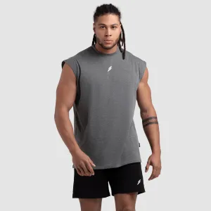 Mark Oversize Cutoff Tank - Slate Grey