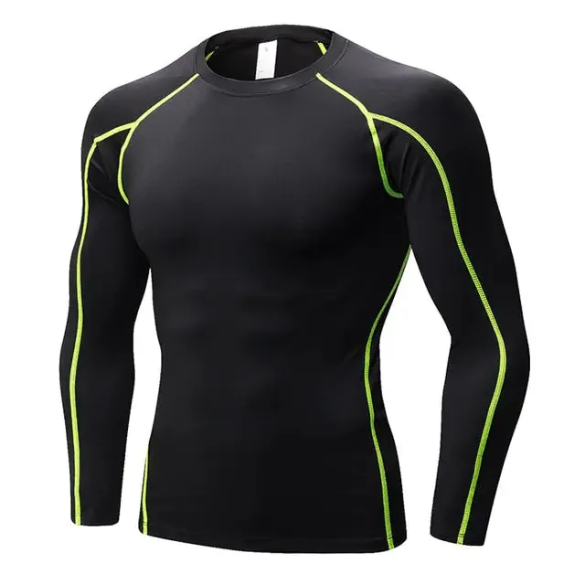 Men Bodybuilding Sport T-shirt Quick Dry