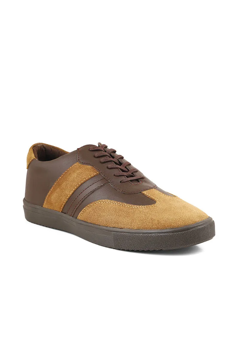 Men Casual Sneakers M54044-Coffee