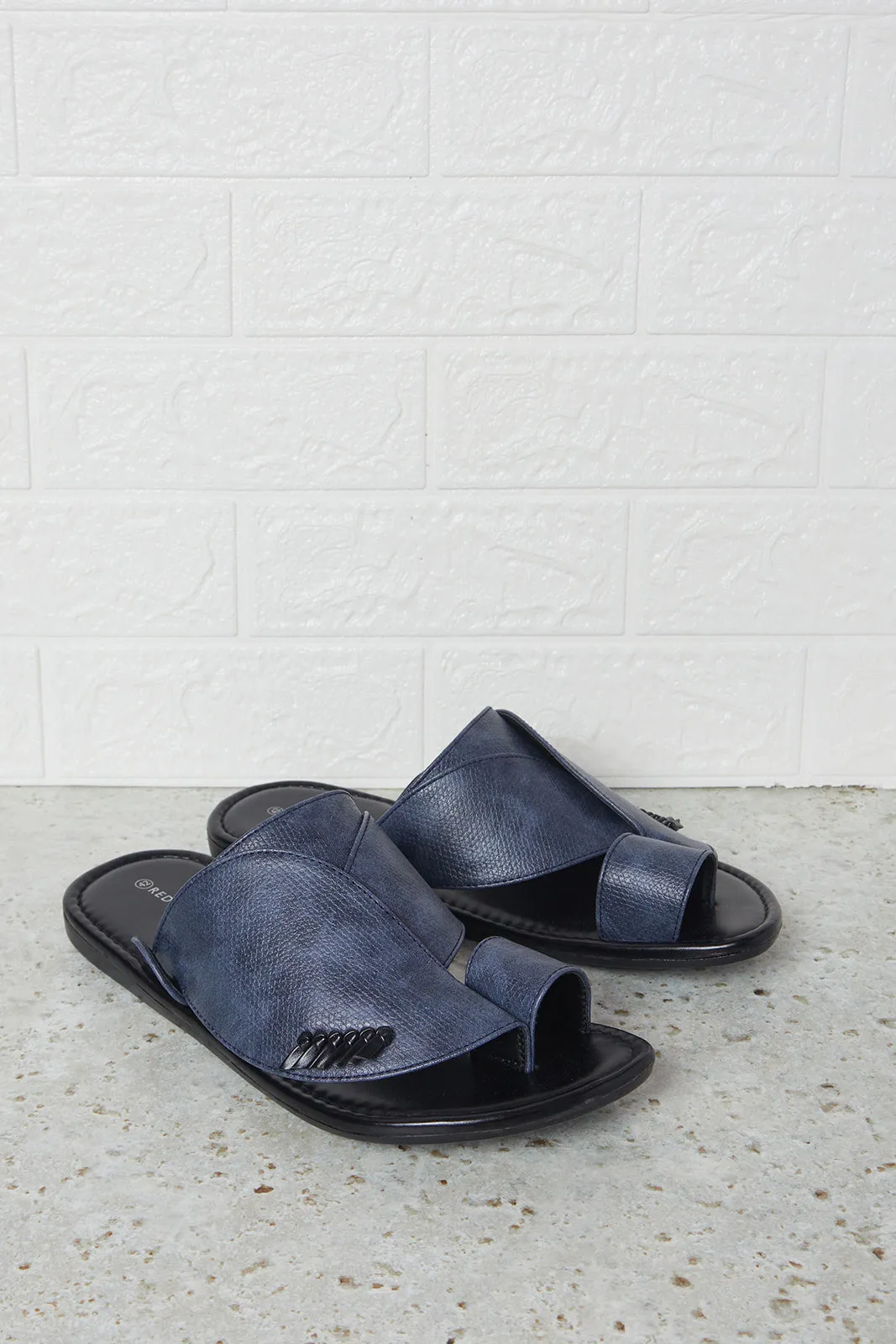 Men Navy Traditional Sandals