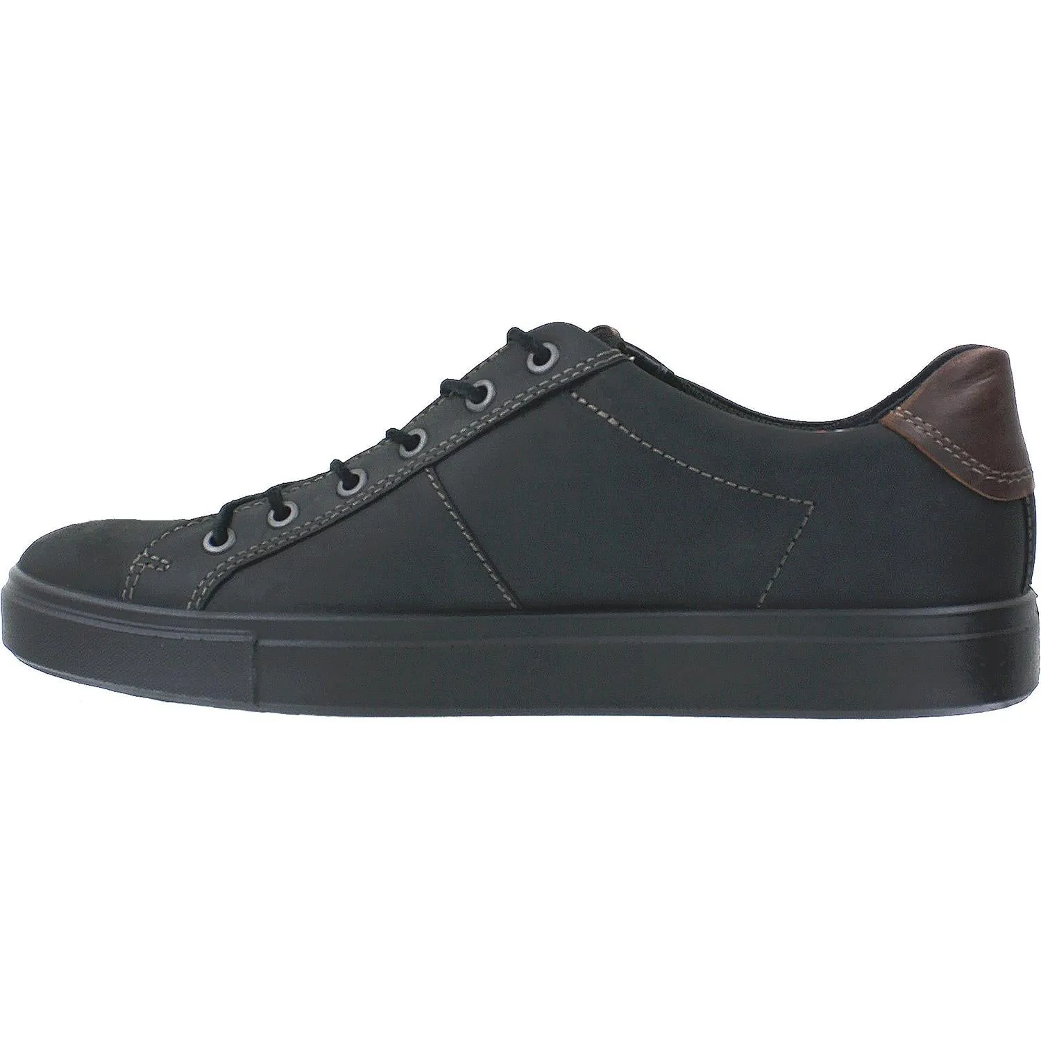 Men's Ecco Kyle Street Tie Black Nubuck