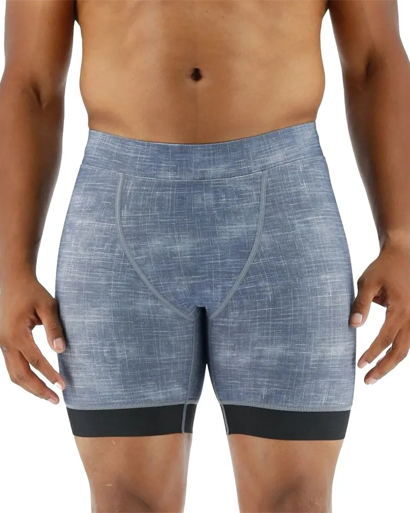 MENS GREY SANDBLASTED WORKOUT JAMMER TYR