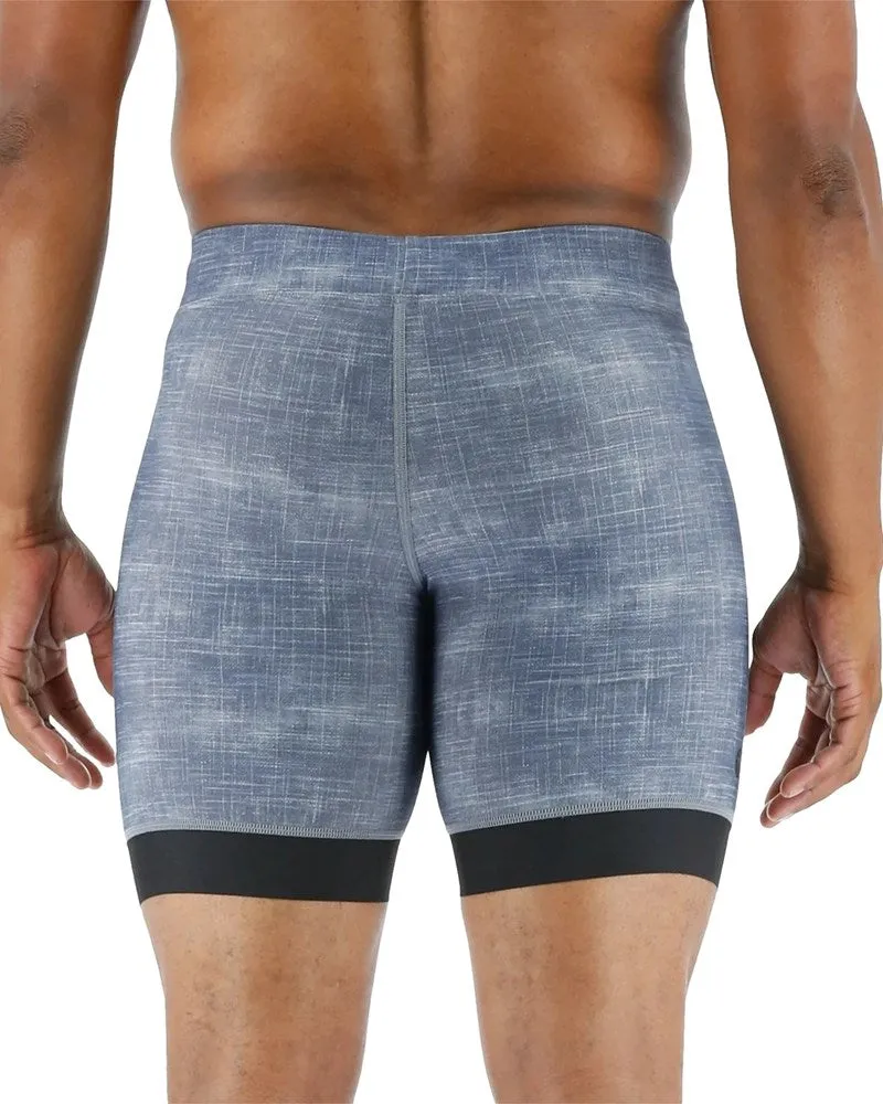 MENS GREY SANDBLASTED WORKOUT JAMMER TYR