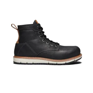 Men's San Jose 6" Boot (Aluminum Toe)  |  Black/Caramel Cafe