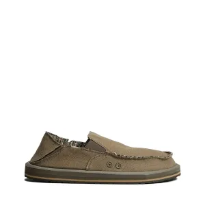 Men's Shoes Sanuk VAGABOND SOFT TOP HEMP Slip On Loafers 1117753 EARTH