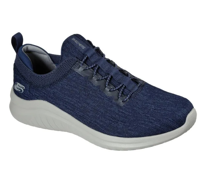 Mens Skechers Ultra Flex 2.0 - Cryptic Shoes Navy