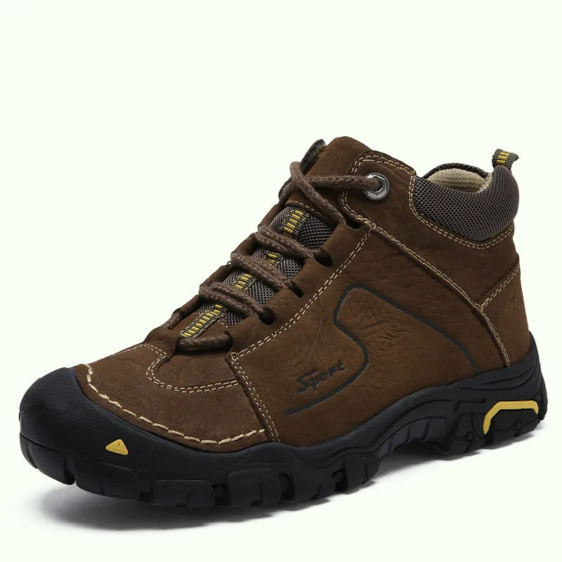 Men's Winter Plus Size Plus Velvet Warm Outdoor Shoes