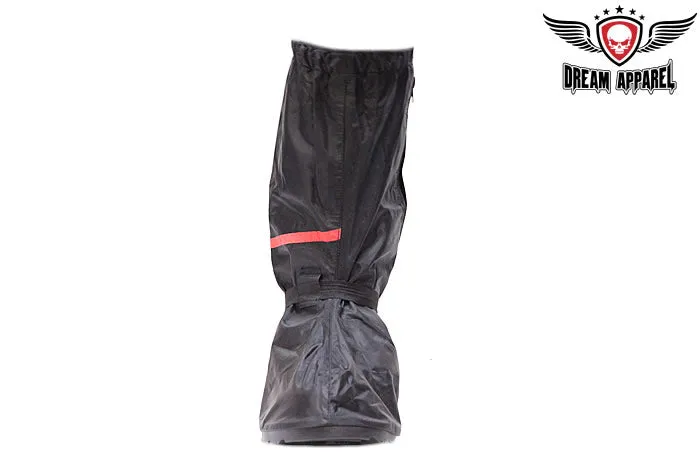 Motorcycle Rain Boot Covers With Rubber Outer Sole - Raingard Legs