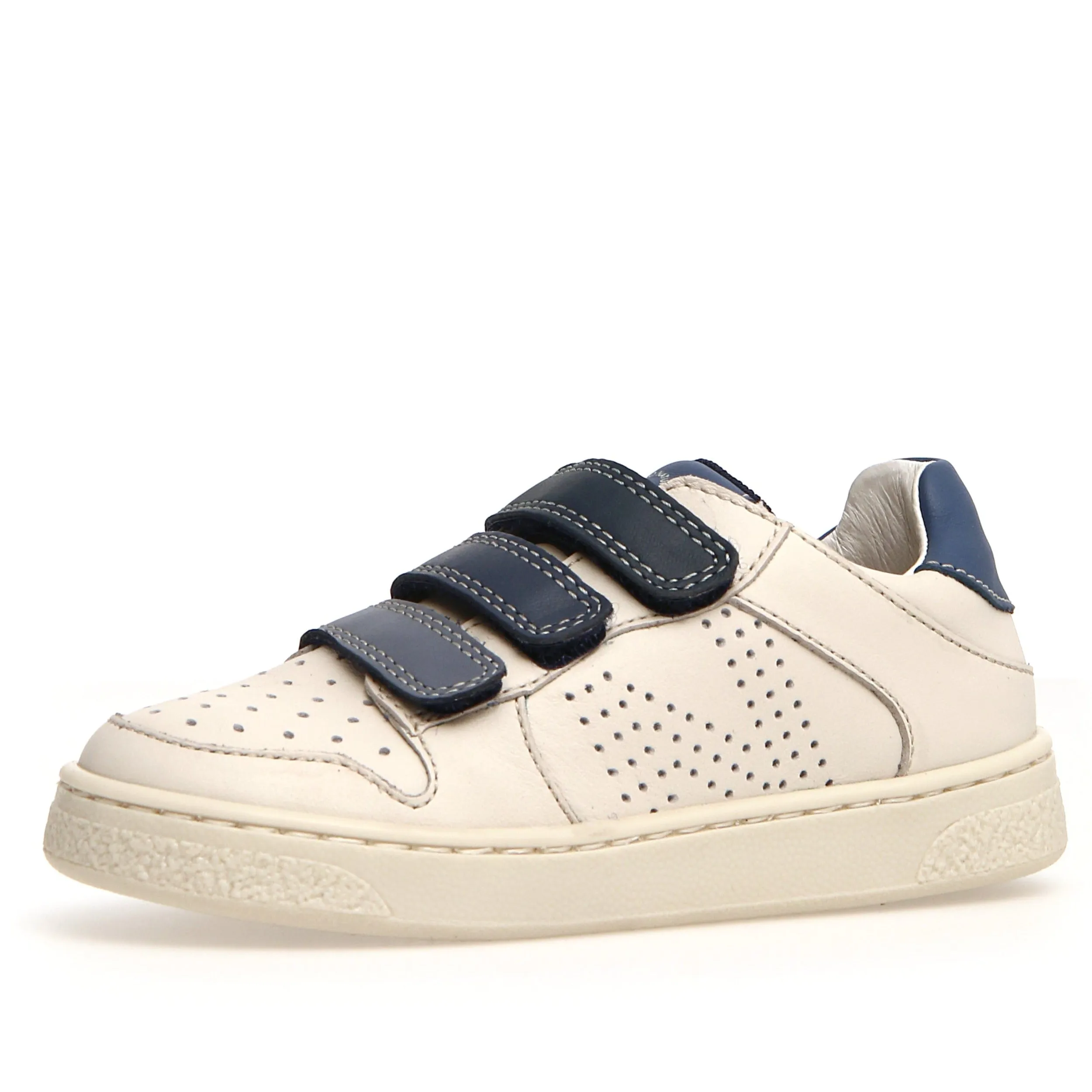 Naturino Boy's Theral Sneakers - Milk/Celeste/Bluette/Navy