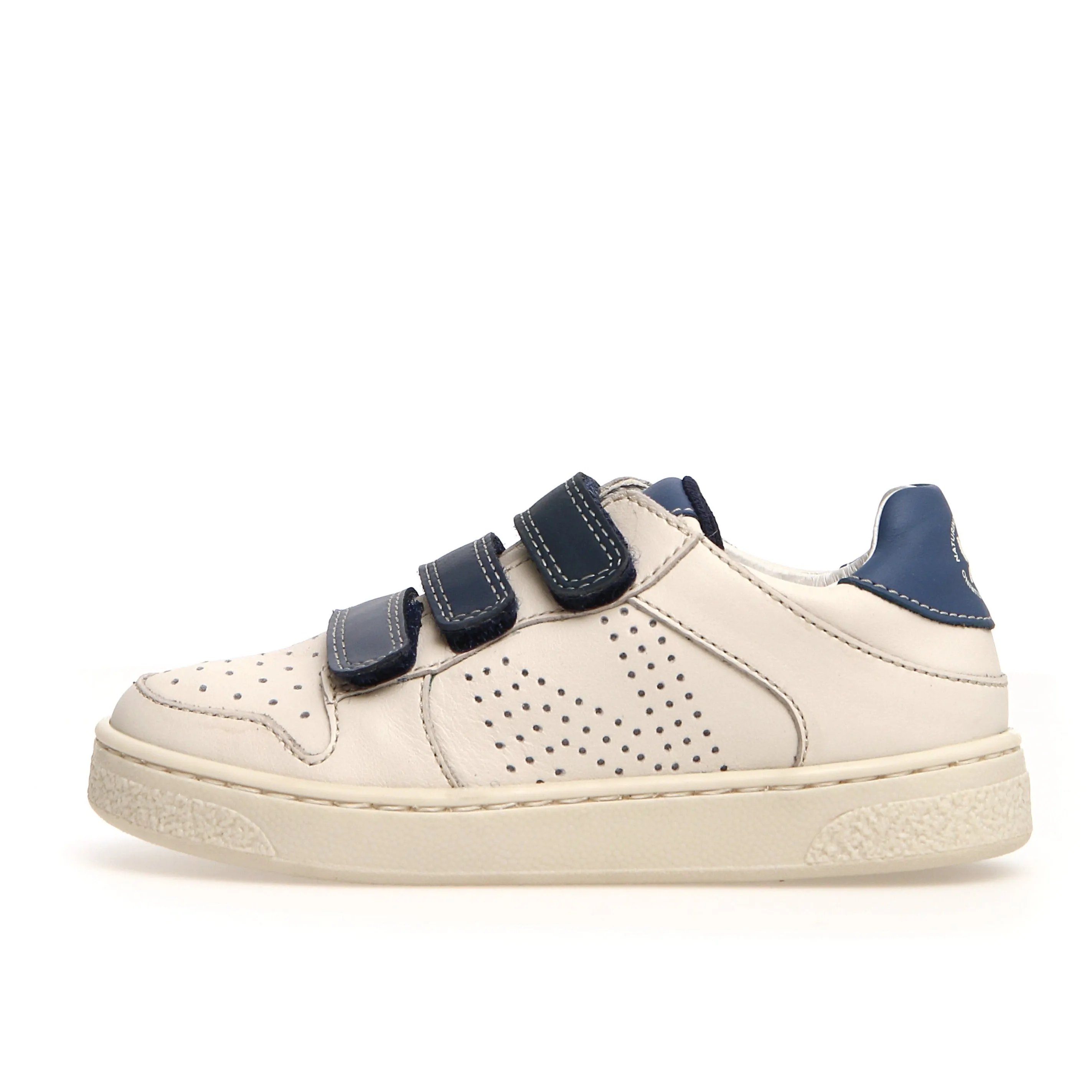 Naturino Boy's Theral Sneakers - Milk/Celeste/Bluette/Navy