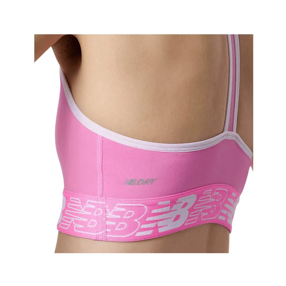 New Balance Pace Bra 3.0 Pink Women's Sports Bra