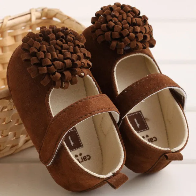 New Festival flower 0-1 years newly born infant baby girls first walkers kid bebe sapato jane shoes Hot