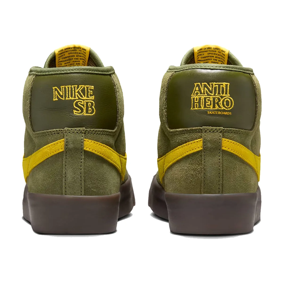 Nike SB Blazer Mid x Anti-Hero - Rough Green