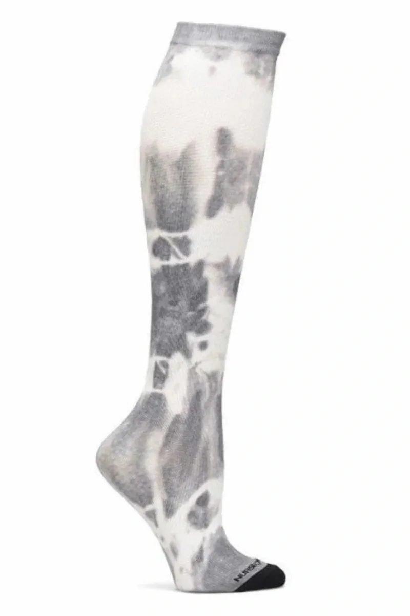 NurseMates Women's 360° Compression Socks | Grey Cloud