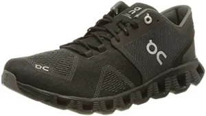 ON Cloud Womens CloudX Running Shoes Black Asphalt