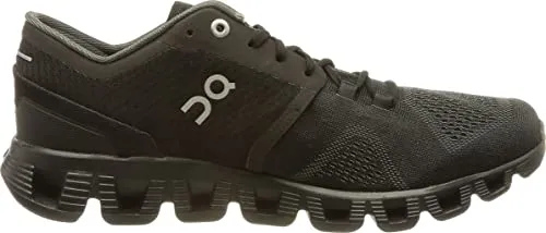 ON Cloud Womens CloudX Running Shoes Black Asphalt