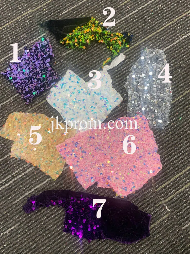 One Shoulder Sequin Short Homecoming Dress Sequined Cocktail Dresses