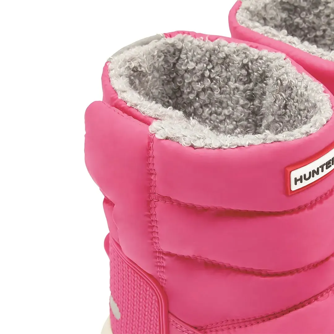 Original Big Kids Insulated Snow Boots - Bright Pink by Hunter