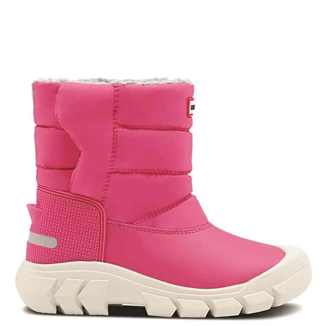 Original Big Kids Insulated Snow Boots - Bright Pink by Hunter