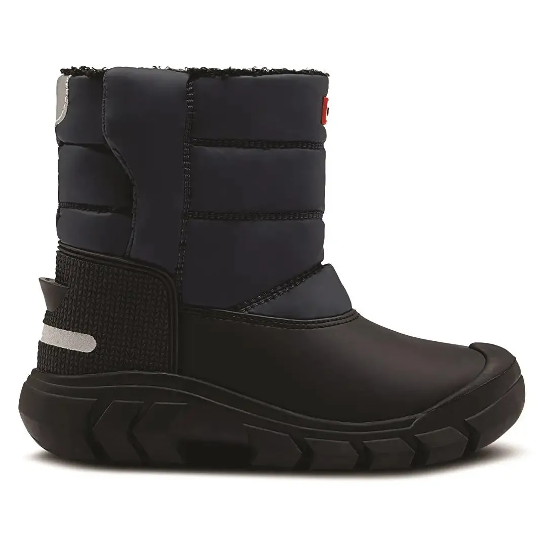 Original Big Kids Insulated Snow Boots - Navy/Black by Hunter