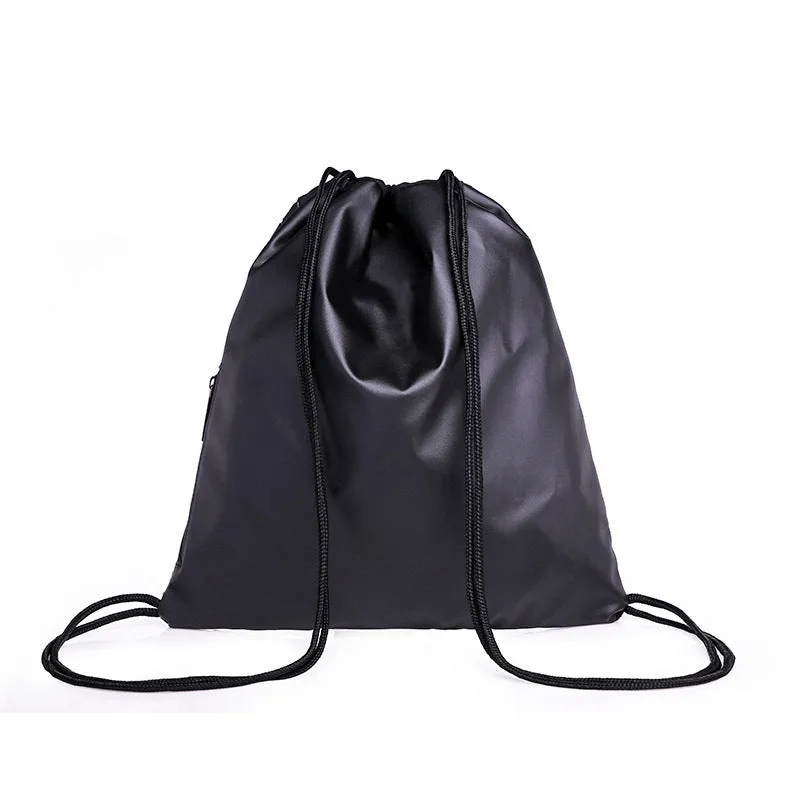 Outdoor All-matching Men And Women Drawstring Bag Geometric Luminous