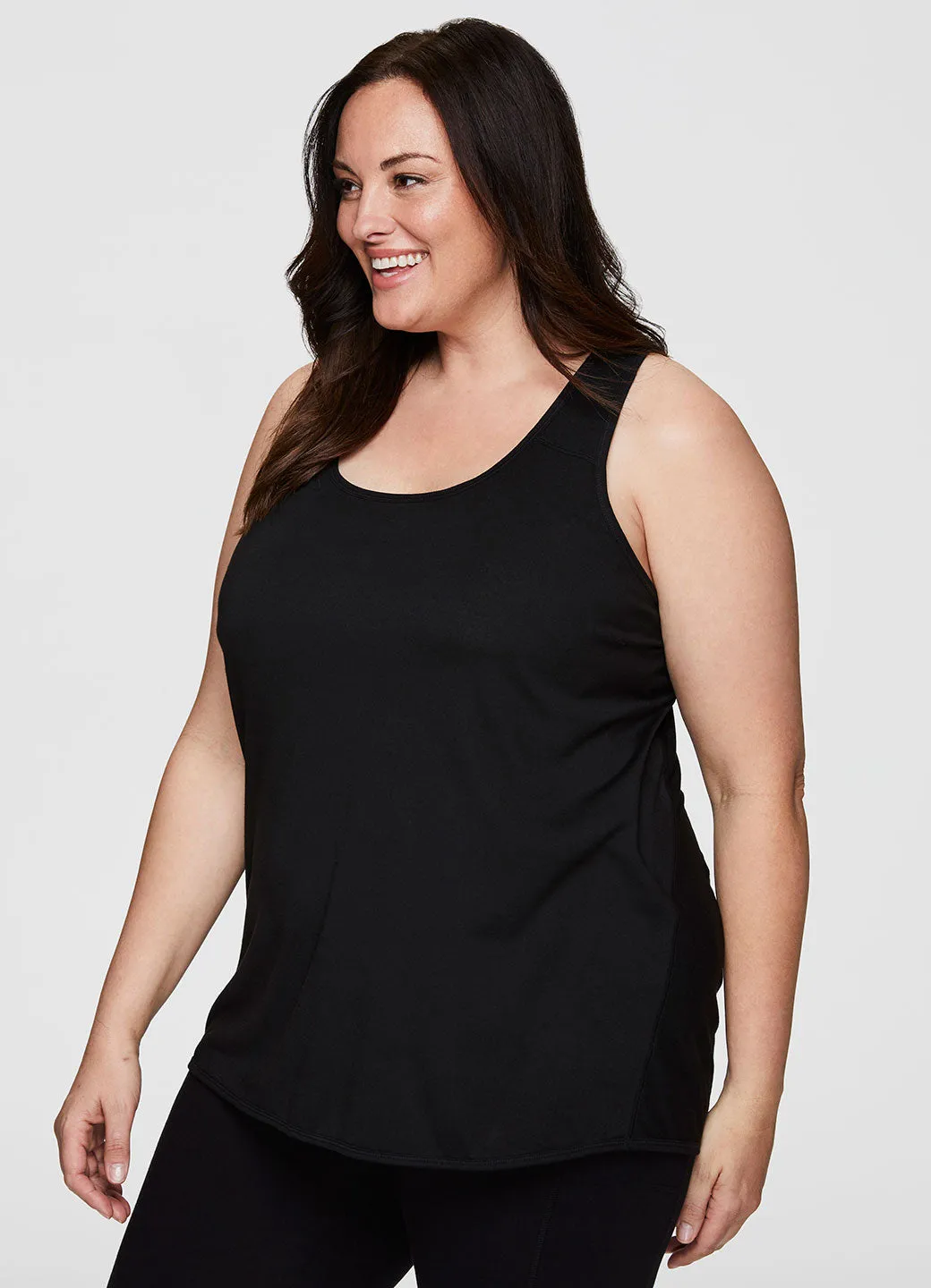 Plus Prime Relaxed Twist Back Tank(old- do not use)