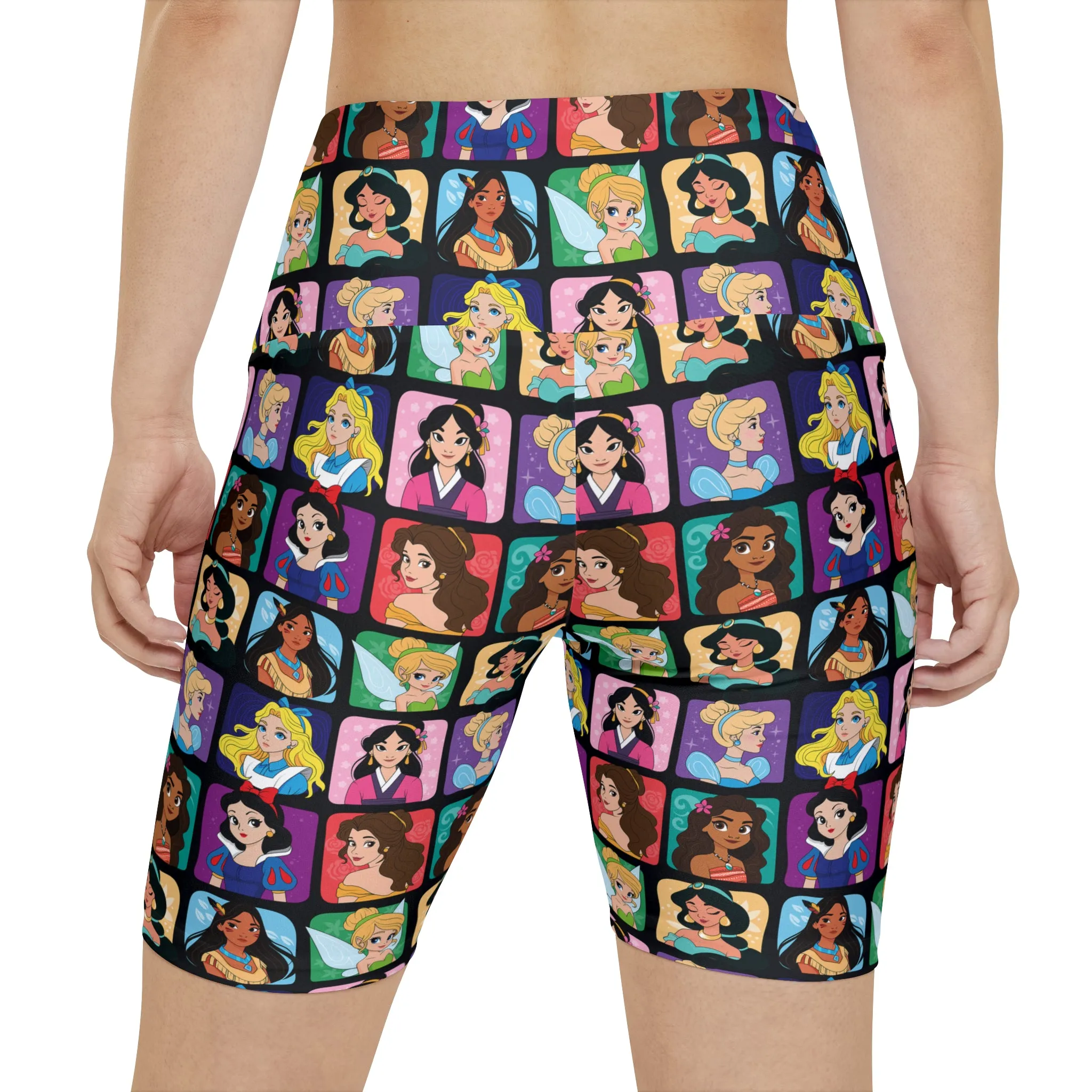 Princess Portraits Women's Athletic Workout Shorts