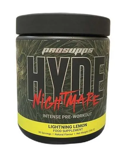 Pro Supps Hyde Nightmare, Lightning Lemon - 306 grams