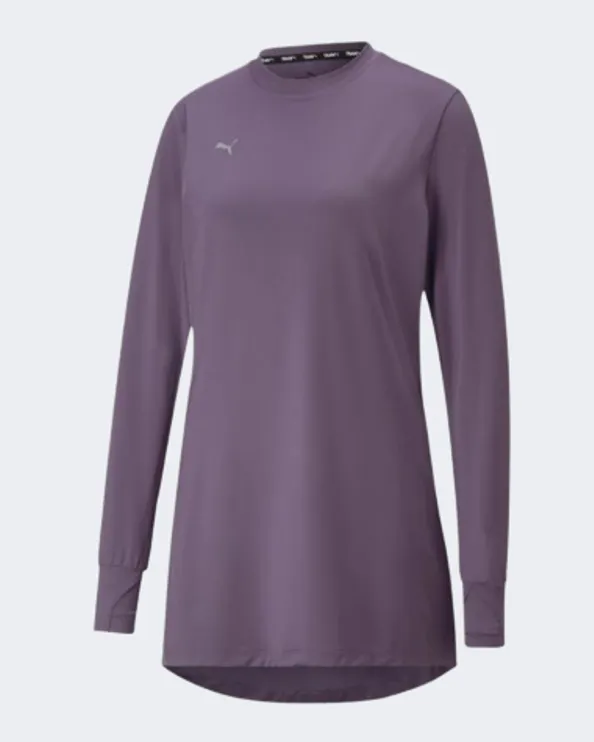 Puma Modest Activewear Women Training Sweatshirt Purple 52179061