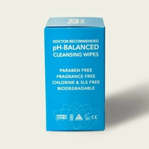 Rebalance | pH-Balanced Feminine Wipes - 12-count box