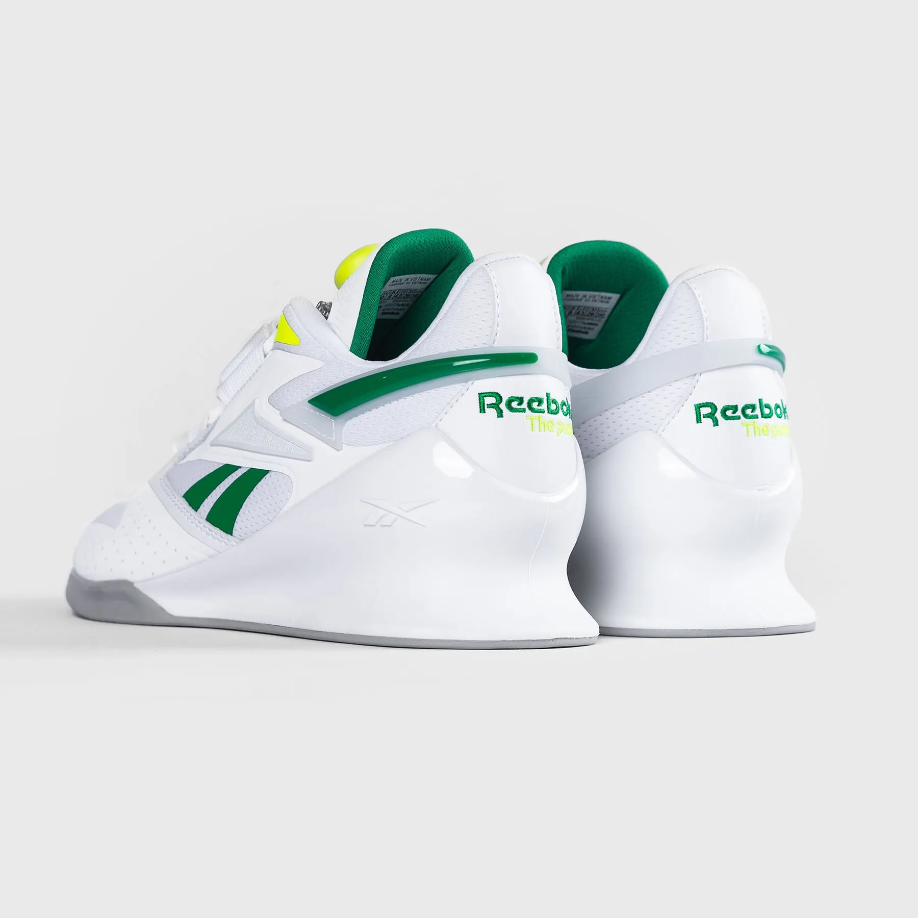 REEBOK - LEGACY LIFTER III - FTWR WHITE/GLEN GREEN/SOLAR ACID YELLOW