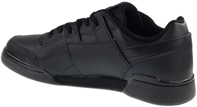 Reebok Trainers Mens Workout Plus Black Charcoal