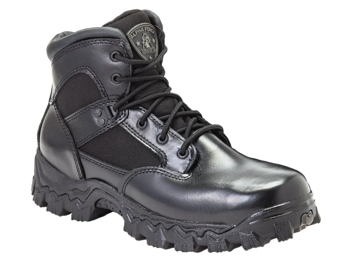 Rocky Alpha Force Men's Soft Toe Boots Fq0002167 In Black