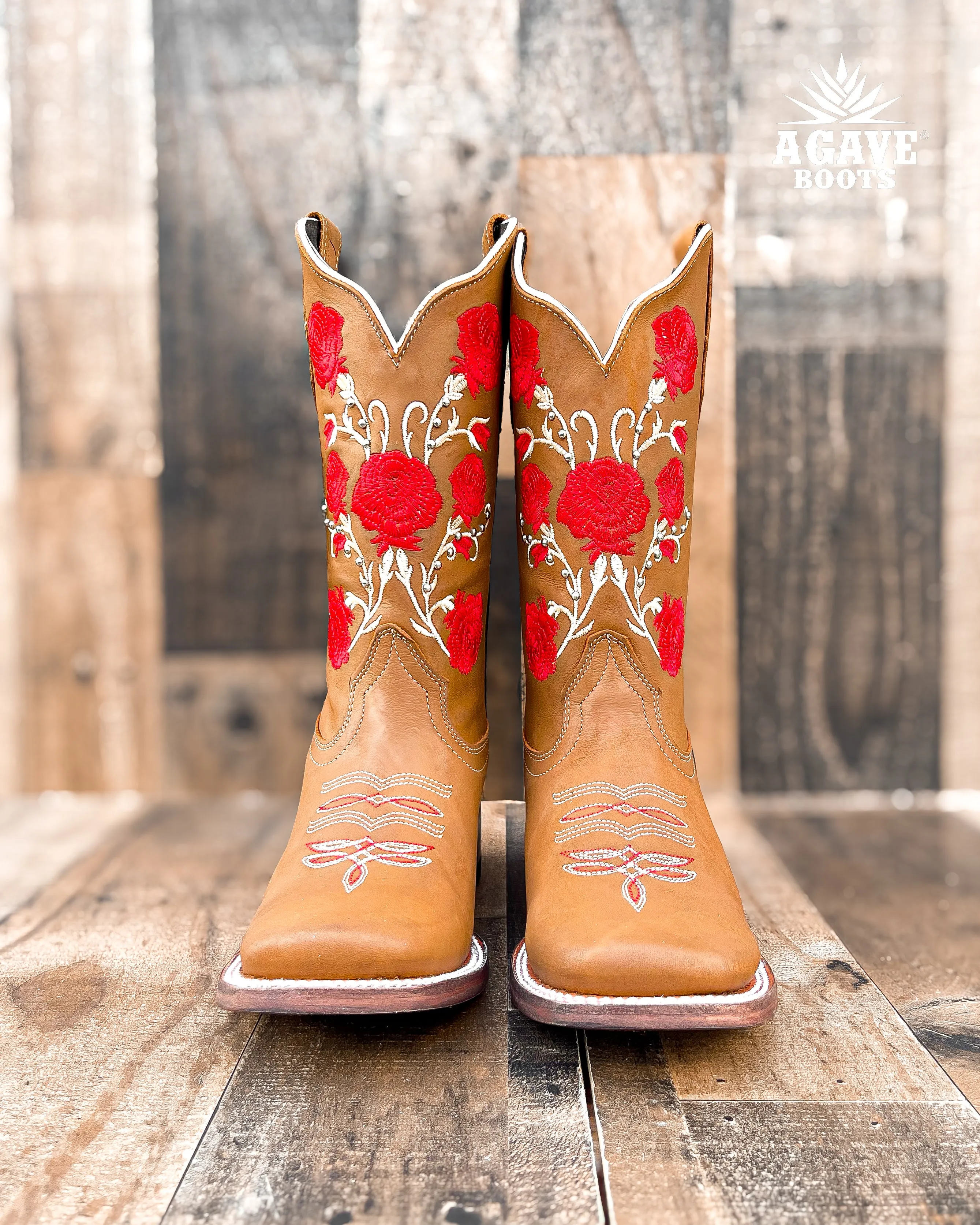 ROSE FLORAL | WOMEN COWBOY BOOTS