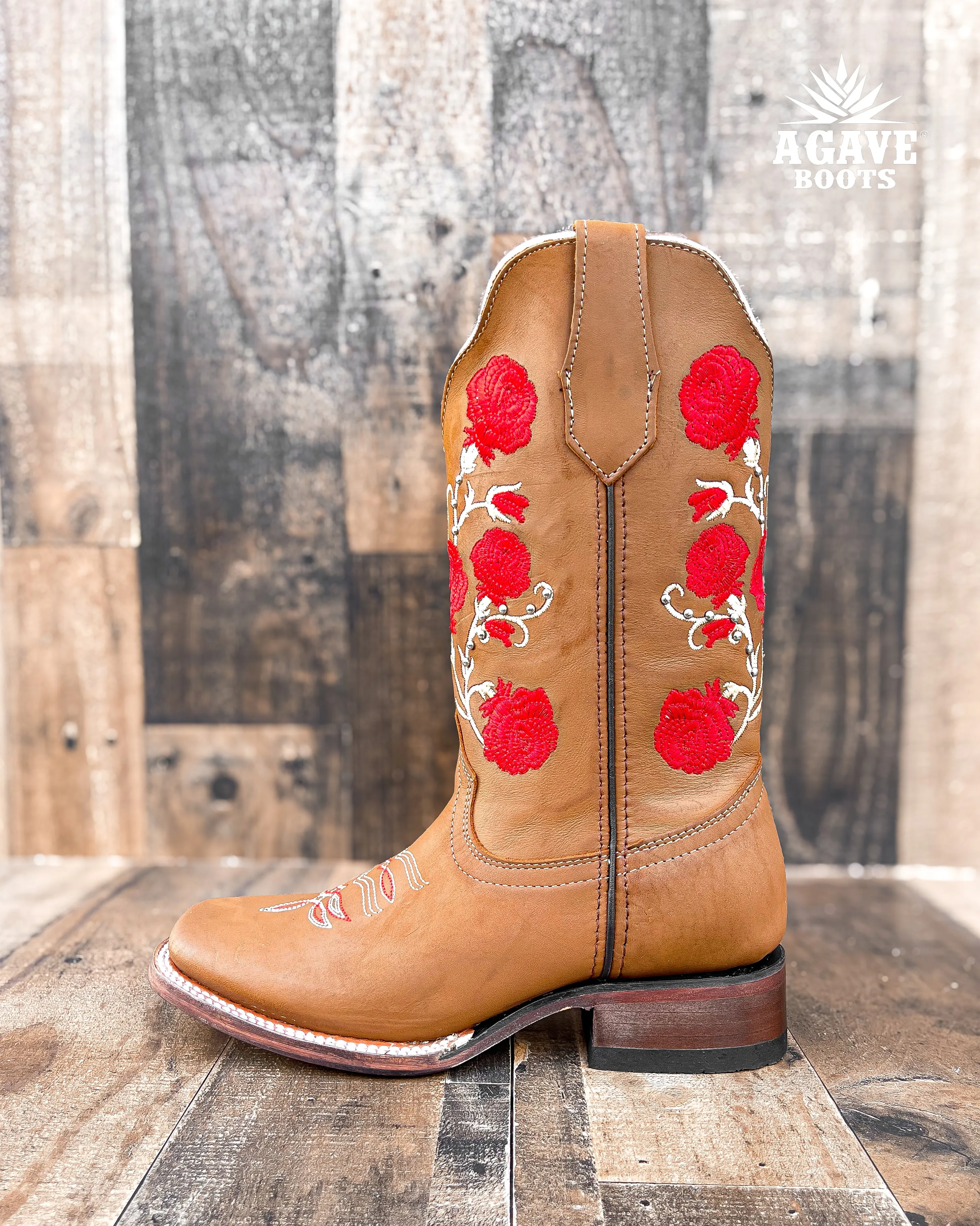 ROSE FLORAL | WOMEN COWBOY BOOTS