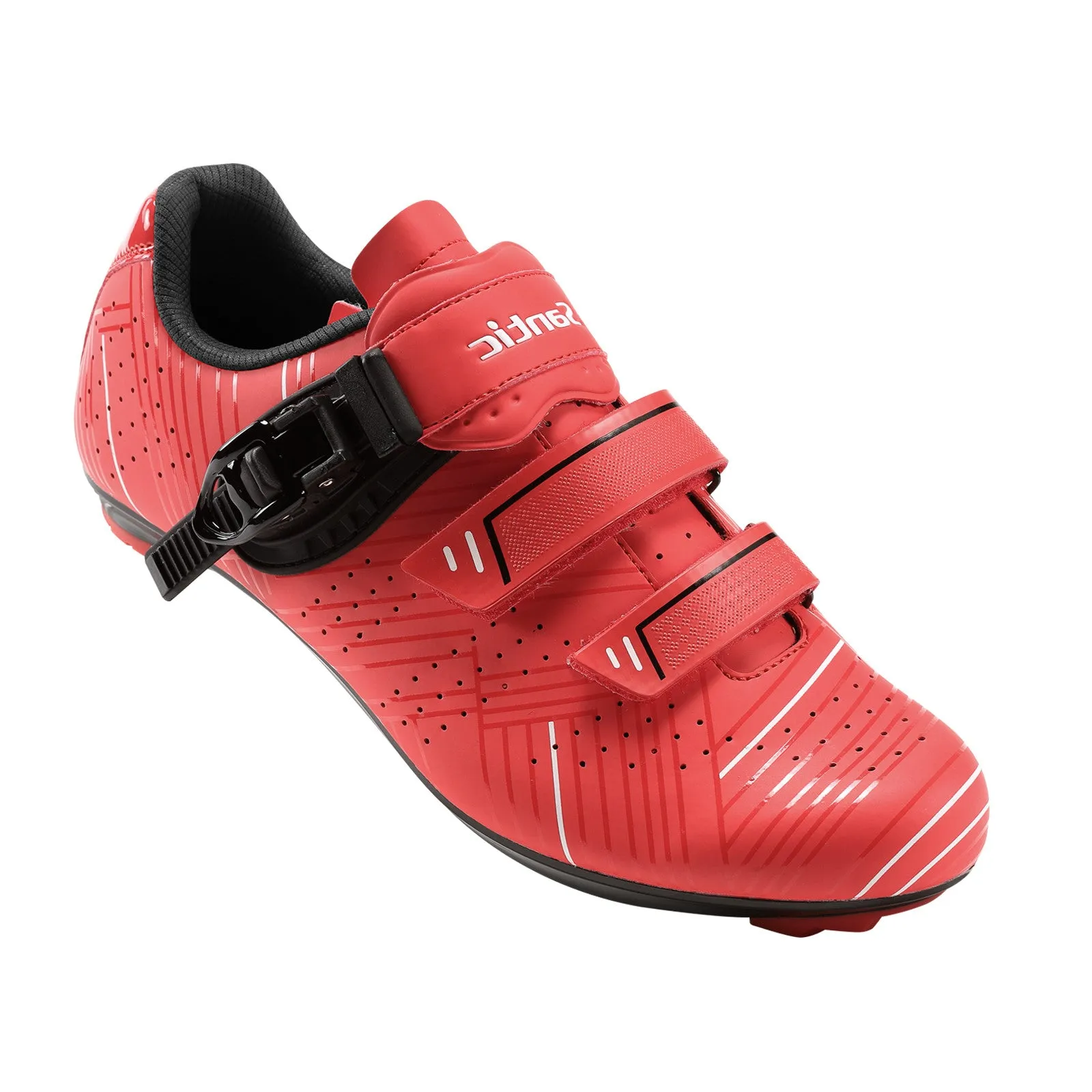 Santic Roadway Red Men & Women Road Cycling Shoes