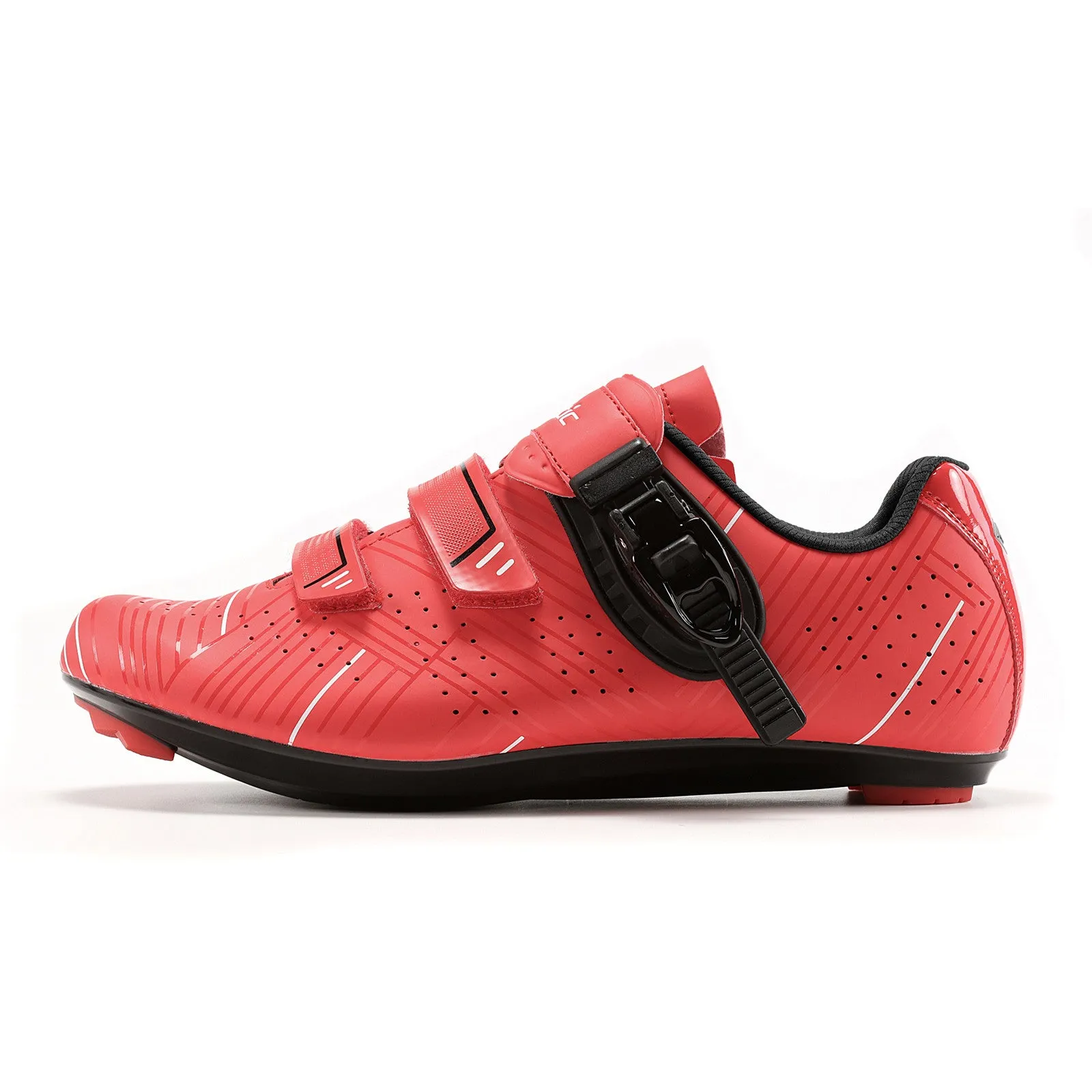 Santic Roadway Red Men & Women Road Cycling Shoes