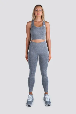 Seamless Movement Highwaisted Leggings - Charcoal Marl